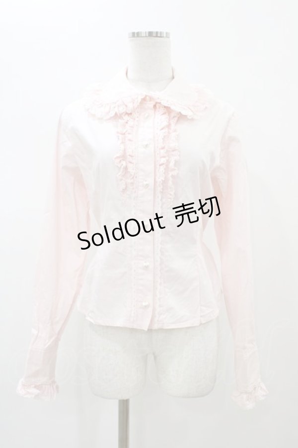 画像1: BABY,THE STARS SHINE BRIGHT / Petitフリルブラウス Free ピンク H-26-01-05-1046-BA-BL-NS-ZH (1)