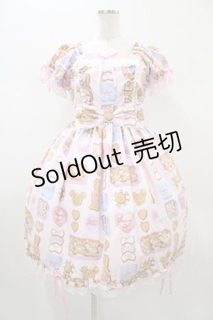 画像: Angelic Pretty / Sweet Cookie Boxワンピース Free ピンク H-26-01-05-1048-AP-OP-NS-ZH