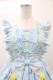 画像4: Angelic Pretty / Happy Garlandジャンパースカート Free サックス H-26-01-05-1053-AP-OP-NS-ZH (4)