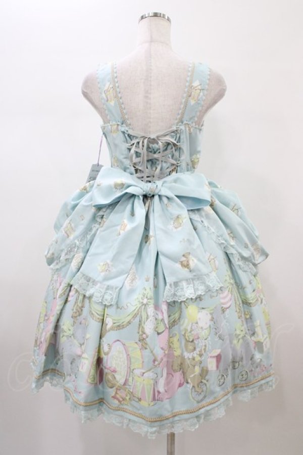 画像2: Angelic Pretty / Carnival in the Toy Boxジャンパースカート Free サックス H-26-01-05-1054-AP-OP-NS-ZH (2)