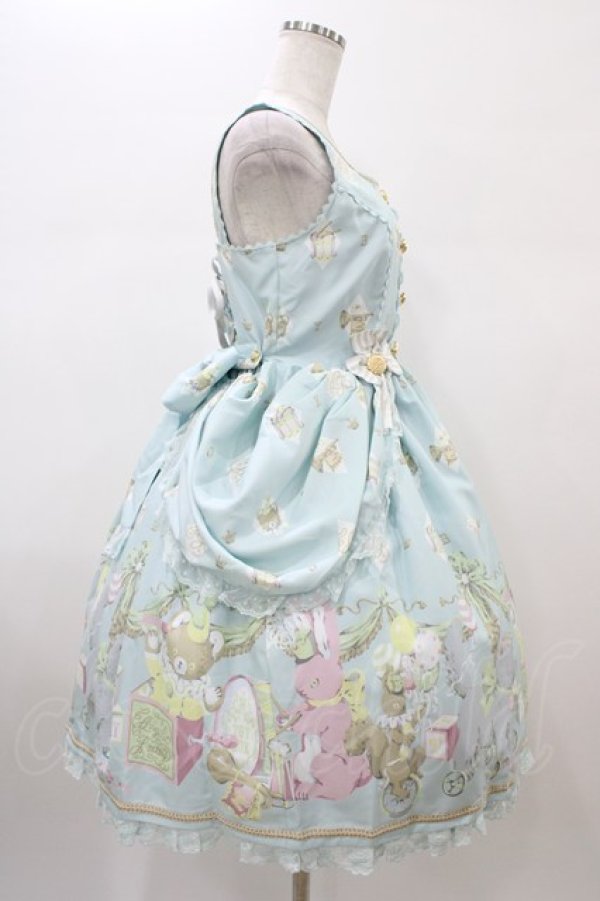 画像3: Angelic Pretty / Carnival in the Toy Boxジャンパースカート Free サックス H-26-01-05-1054-AP-OP-NS-ZH (3)