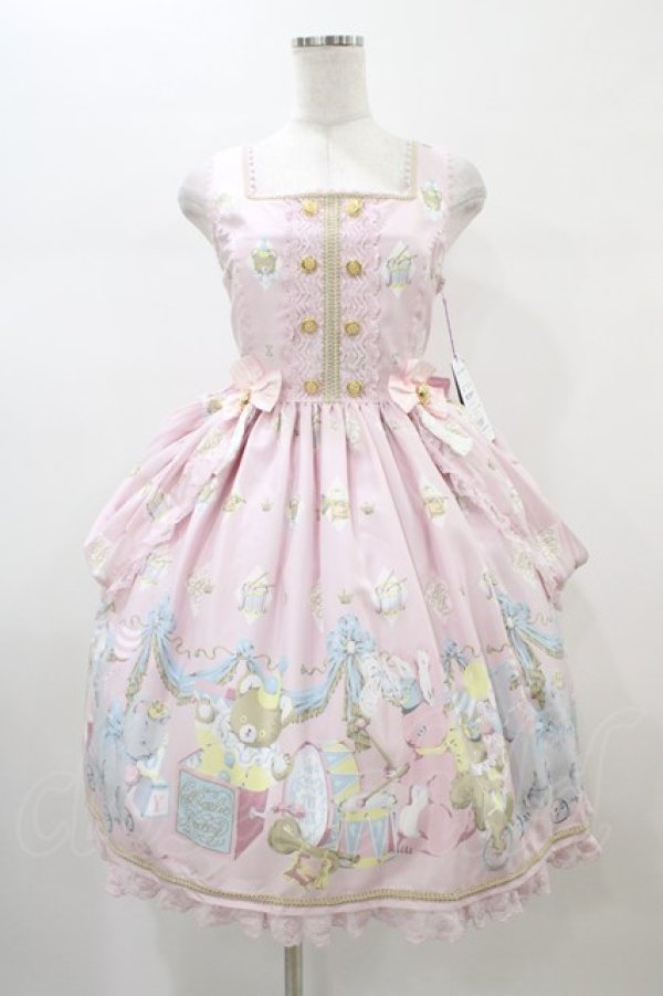 画像1: Angelic Pretty / Carnival in the Toy Boxジャンパースカート Free ピンク H-26-01-05-1055-AP-OP-NS-ZH (1)