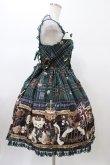 画像3: Angelic Pretty / British Bearジャンパースカート Free グリーン H-26-01-05-1057-AP-OP-NS-ZH (3)
