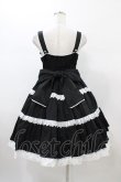 画像2: Angelic Pretty / 肩リボンジャンパースカート Free ブラック H-26-01-05-1058-AP-OP-NS-ZH (2)