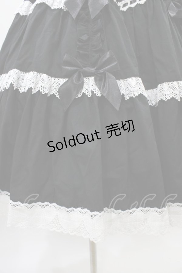 画像5: Angelic Pretty / 肩リボンジャンパースカート Free ブラック H-26-01-05-1058-AP-OP-NS-ZH (5)