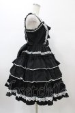 画像3: Angelic Pretty / Prettyフリルジャンパースカート Free ブラック H-26-01-05-1059-AP-OP-NS-ZH (3)