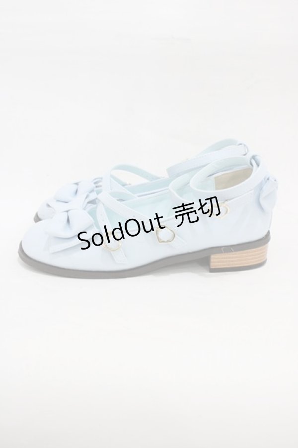 画像2: Angelic Pretty / Tea Party Shoes LL/約25.5cm サックス H-26-01-05-1001-AP-SH-NS-ZH (2)