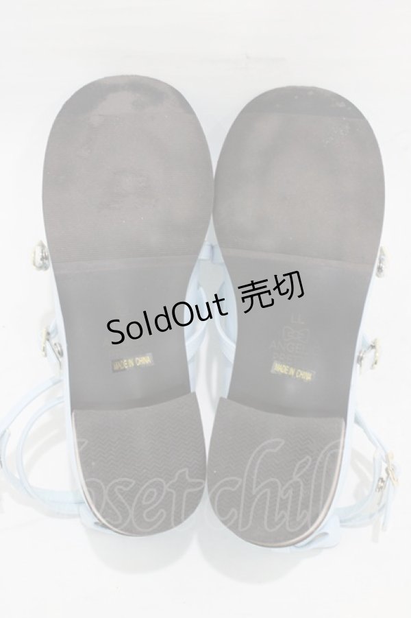 画像3: Angelic Pretty / Tea Party Shoes LL/約25.5cm サックス H-26-01-05-1001-AP-SH-NS-ZH (3)
