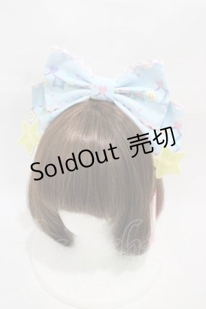 画像: Angelic Pretty / Happy Garlandカチューシャ  サックス H-26-01-05-1016-AP-AC-NS-ZH