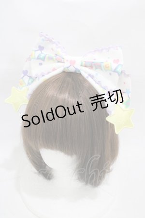 画像: Angelic Pretty / Happy Garlandカチューシャ  シロ H-26-01-05-1017-AP-AC-NS-ZH