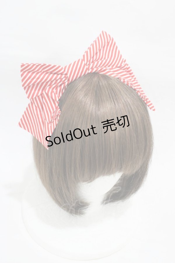 画像1: Angelic Pretty / Pure Memoryカチューシャ  レッド H-26-01-05-1018-AP-AC-NS-ZH (1)