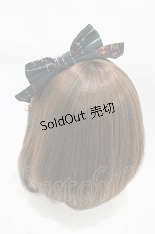 画像2: Angelic Pretty / British Bearカチューシャ  グリーン H-26-01-05-1020-AP-AC-NS-ZH (2)