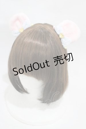 画像: Angelic Pretty / Sweetくまみみクリップ  ピンク H-26-01-05-1023-AP-AC-NS-ZH