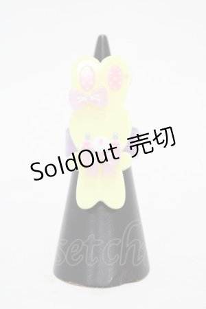 画像: Angelic Pretty / Fancyリリカルバニーリング  イエロー H-26-01-05-1031-AP-AC-NS-ZH