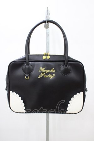 画像: Angelic Pretty / Fancyスクールレッスンバッグ  ブラック H-26-01-05-1003-AP-BG-NS-ZH