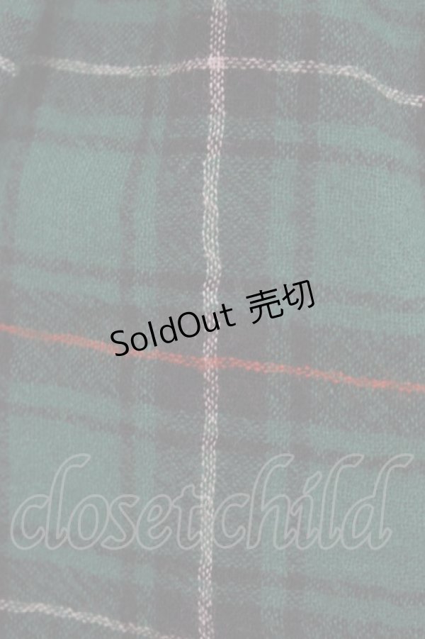 画像5: Emily Temple cute / チュールタータンスカート  グリーン H-26-01-06-022-ET-SK-KB-ZH (5)