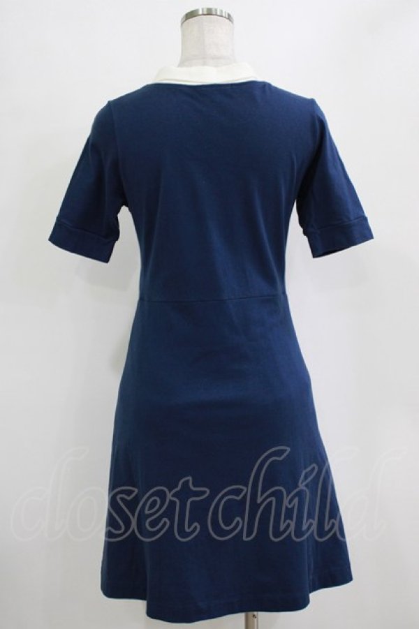 画像3: MILK / bow tieワンピース  ネイビー H-26-01-06-026-ML-OP-KB-ZT0108H (3)