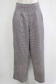 画像1: Candy Stripper / CHECK TACKED PANTS  ブラックチェック H-26-01-06-034-PU-PA-KB-ZH (1)