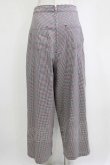 画像3: Candy Stripper / CHECK TACKED PANTS  ブラックチェック H-26-01-06-034-PU-PA-KB-ZH (3)
