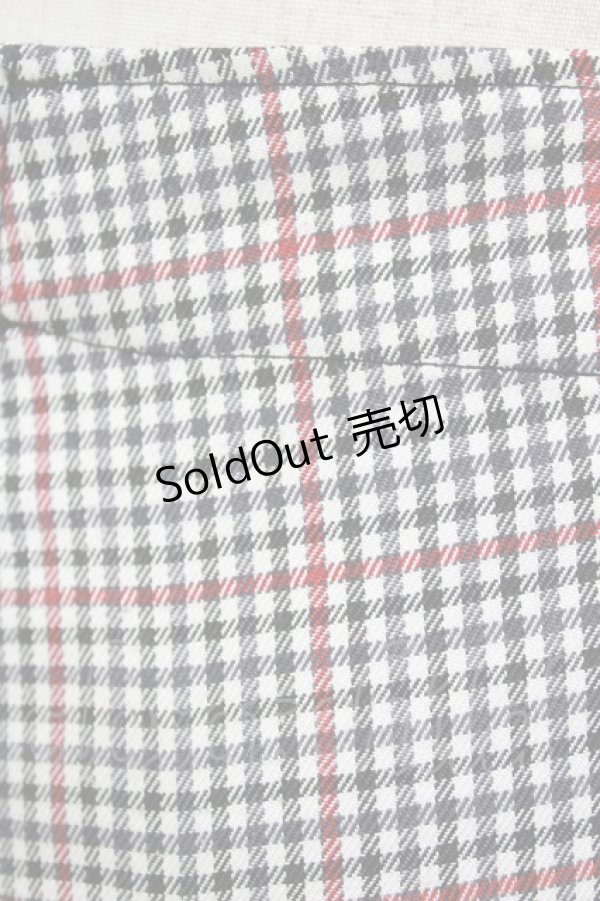 画像4: Candy Stripper / CHECK TACKED PANTS  ブラックチェック H-26-01-06-034-PU-PA-KB-ZH (4)