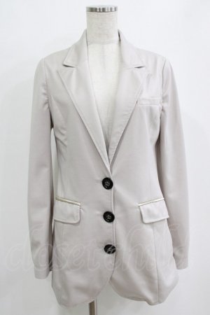 画像: Rozen Kavalier / クラウンボタンロングジャケット  グレージュ H-26-01-06-038-OO-JA-KB-ZH