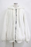 画像1: DimMoire / BABY SHEEPファーパーカー  ホワイト H-26-01-06-042-PU-CO-KB-ZH (1)