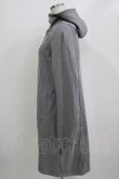 画像2: Ozz conte / 刺繍ロングパーカー  グレー H-26-01-06-043-OO-TO-KB-ZH (2)