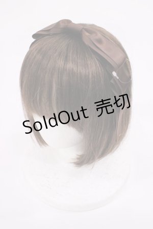 画像: Amavel / ティアードリボンスリーピン  ブラウン H-26-01-06-1045-CA-AC-NS-ZH