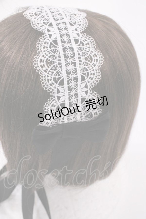 画像2: Chalmiere / シュエットヘッドドレス  ブラック H-26-01-06-1046-LO-ZA-NS-ZH (2)