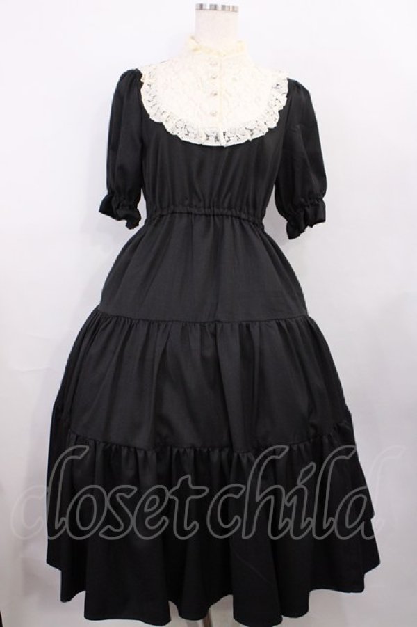 画像1: m petit by misako / TT*AMデシンヨークOP M ブラック H-26-01-06-1007-LO-OP-NS-ZH (1)