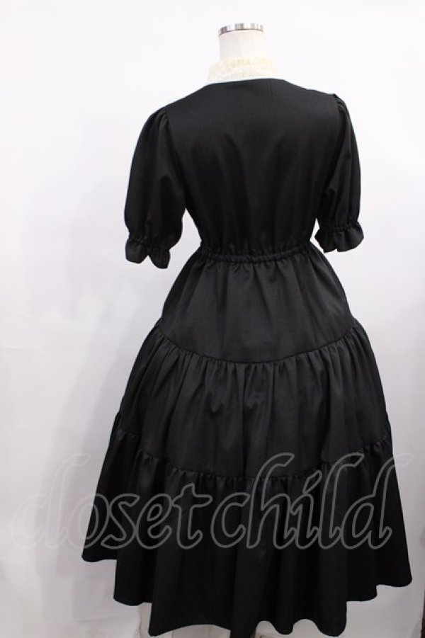 画像2: m petit by misako / TT*AMデシンヨークOP M ブラック H-26-01-06-1007-LO-OP-NS-ZH (2)