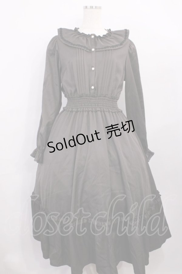 画像1: m petit by misako / AOK*フリルカラータックワンピース M グレー H-26-01-06-1010-LO-OP-NS-ZH (1)