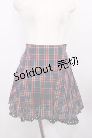 画像: Heart E / タータンチェックプリーツスカート Free ネイビー H-26-01-06-1023-LO-SK-NS-ZH