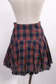 画像2: Heart E / タータンチェックプリーツスカート Free ネイビー H-26-01-06-1023-LO-SK-NS-ZH (2)
