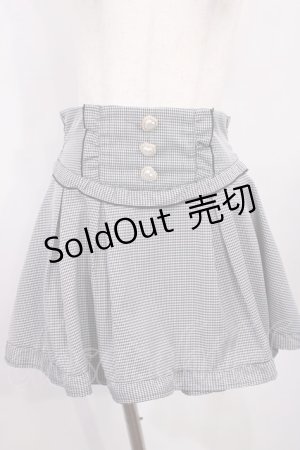 画像: majoretty / 千鳥格子スカパン M ブラック H-26-01-06-1024-LO-SK-NS-ZH