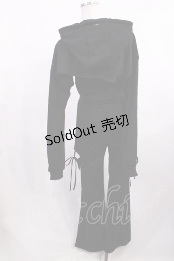 画像2: michell Macaron / セットアップ Free ブラック H-26-01-06-1027-LO-OP-NS-ZH (2)