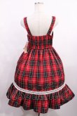 画像2: Eri Aino's collaboration / シャーロットの水曜日 ジャンパースカート L レッド H-26-01-06-1003-LO-OP-NS-ZH (2)
