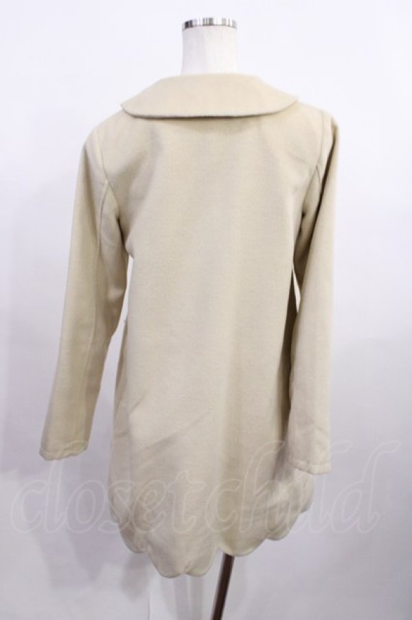 画像2: Fi.n.t / スカラップコート Free アイボリー H-26-01-06-1035-CA-CO-NS-ZH (2)