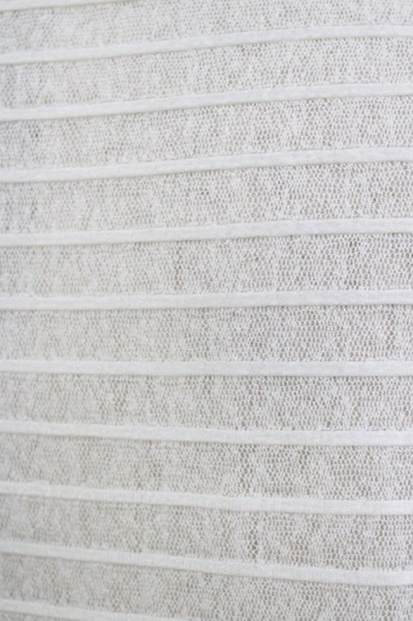 画像4: Rozen Kavalier / シアーボーダーロングカーデ  白 H-26-01-06-046-OO-TO-KB-ZT0108H (4)