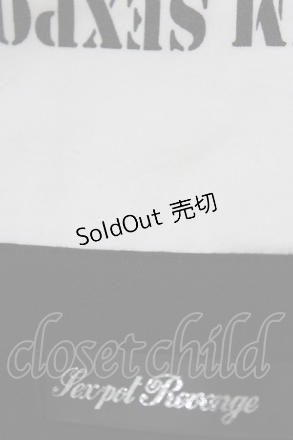 画像5: SEX POT ReVeNGe / チェーンチャーム付カットソーワンピース  黒 H-26-01-06-050-SP-OP-KB-ZH (5)