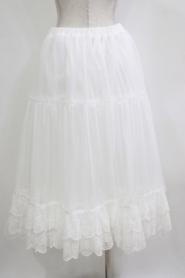 画像3: Melody BasKet / Cotton candyロングパニエ  アイボリー H-26-01-06-051-LO-SK-KB-ZH (3)