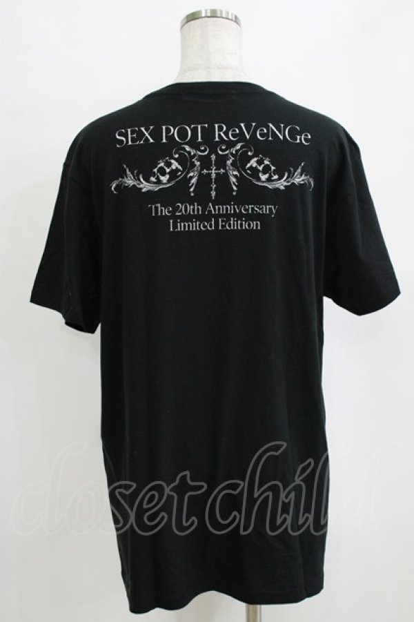 画像3: SEX POT ReVeNGe / プリントTシャツ  黒 H-26-01-06-063-SP-TO-KB-ZT0108H (3)