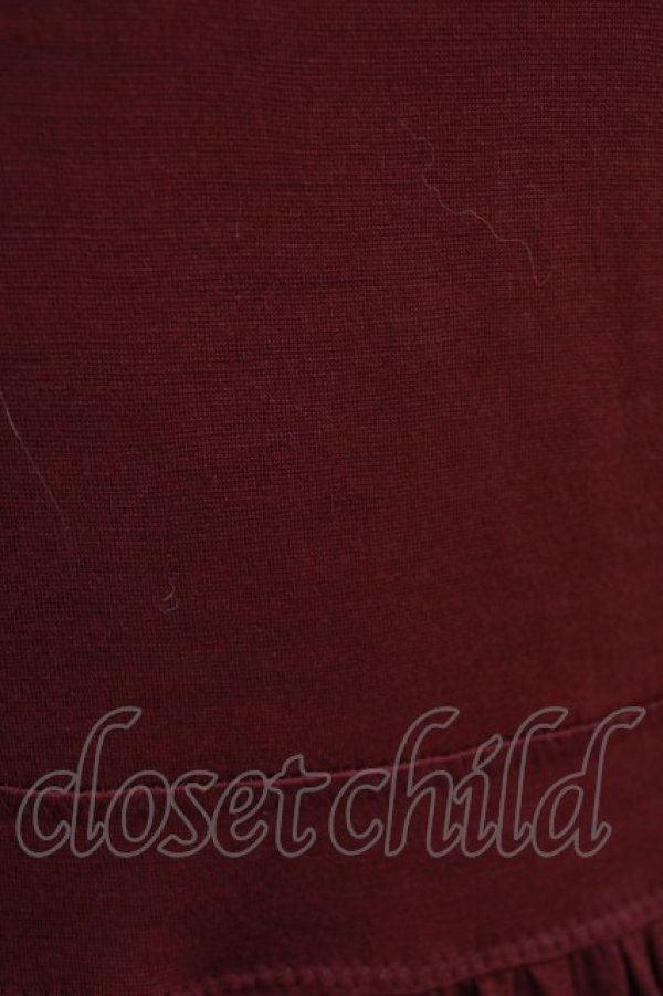 画像5: Jane Marple / バンデーラ天竺のワンピース  ボルドー H-26-01-06-009-JM-OP-KB-ZH (5)