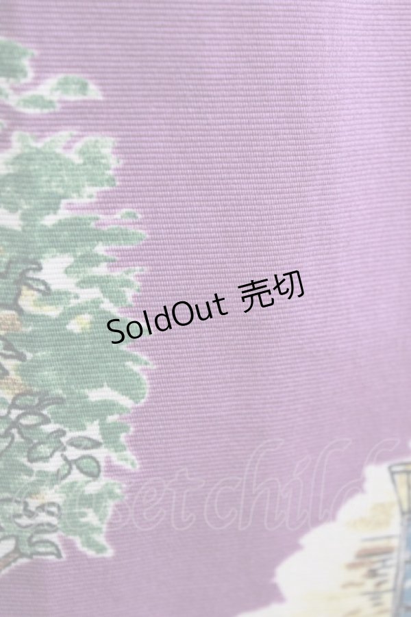 画像5: Emily Temple cute / アリスのティーパーティーフリルノースリーブワンピース  パープル H-26-01-06-001-ET-OP-KB-ZH (5)