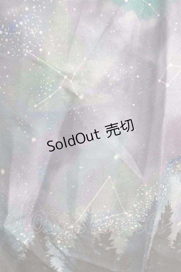 画像4: axes femme POETIQUE / ミルキーウェイキャミワンピース M パープル H-26-01-07-028-AX-OP-NS-ZH (4)