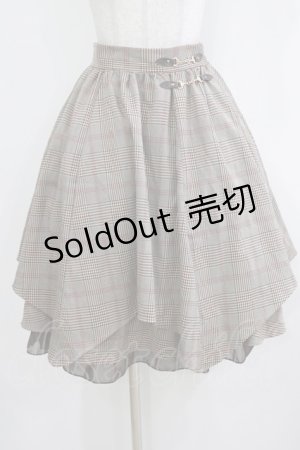 画像: axes femme / ビット使いサススカート M ブラウン H-26-01-07-034-AX-SK-NS-ZH