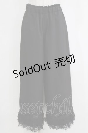 画像: Honey Cinnamon / ワイドパンツ Free ブラック H-26-01-07-043-LO-PA-NS-ZH