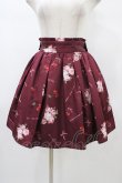 画像1: Ank Rouge / Cherry Roseスカート M ボルドー H-26-01-07-1036-CA-SK-NS-ZH (1)