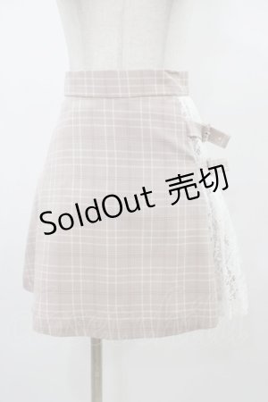 画像: Ank Rouge / プリーツ切替スカート M ピンク H-26-01-07-1038-CA-SK-NS-ZH