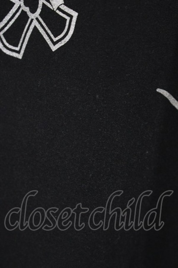 画像3: Jamie エーエヌケー / ハートクロス柄長袖BIGシャツ M ブラック H-26-01-07-1042-LO-BL-NS-ZH (3)